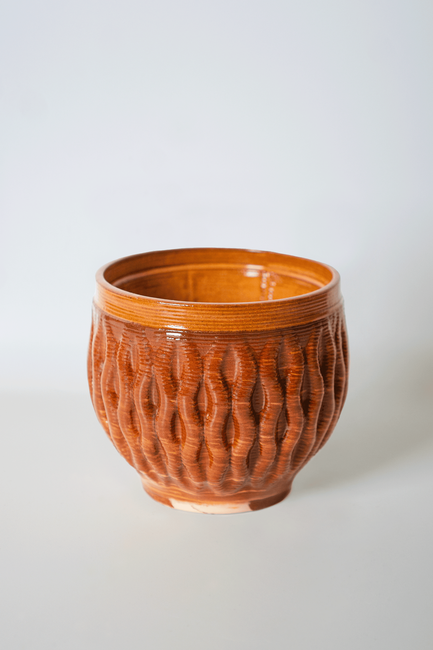 Coral - Ombre Transparent Beige Double Layer 3D Printed Cups