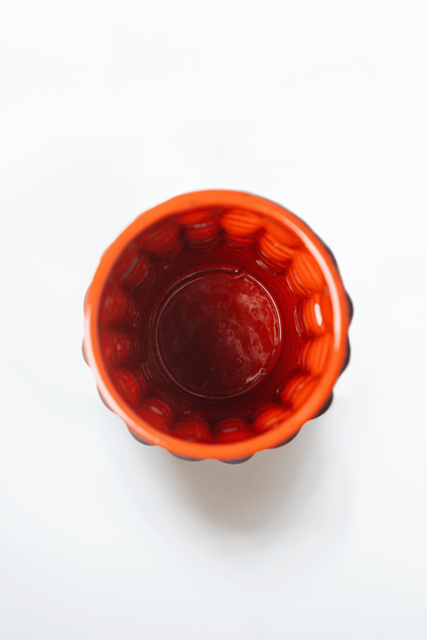 Ripple - Black Magma 3d Printed Clay Cups