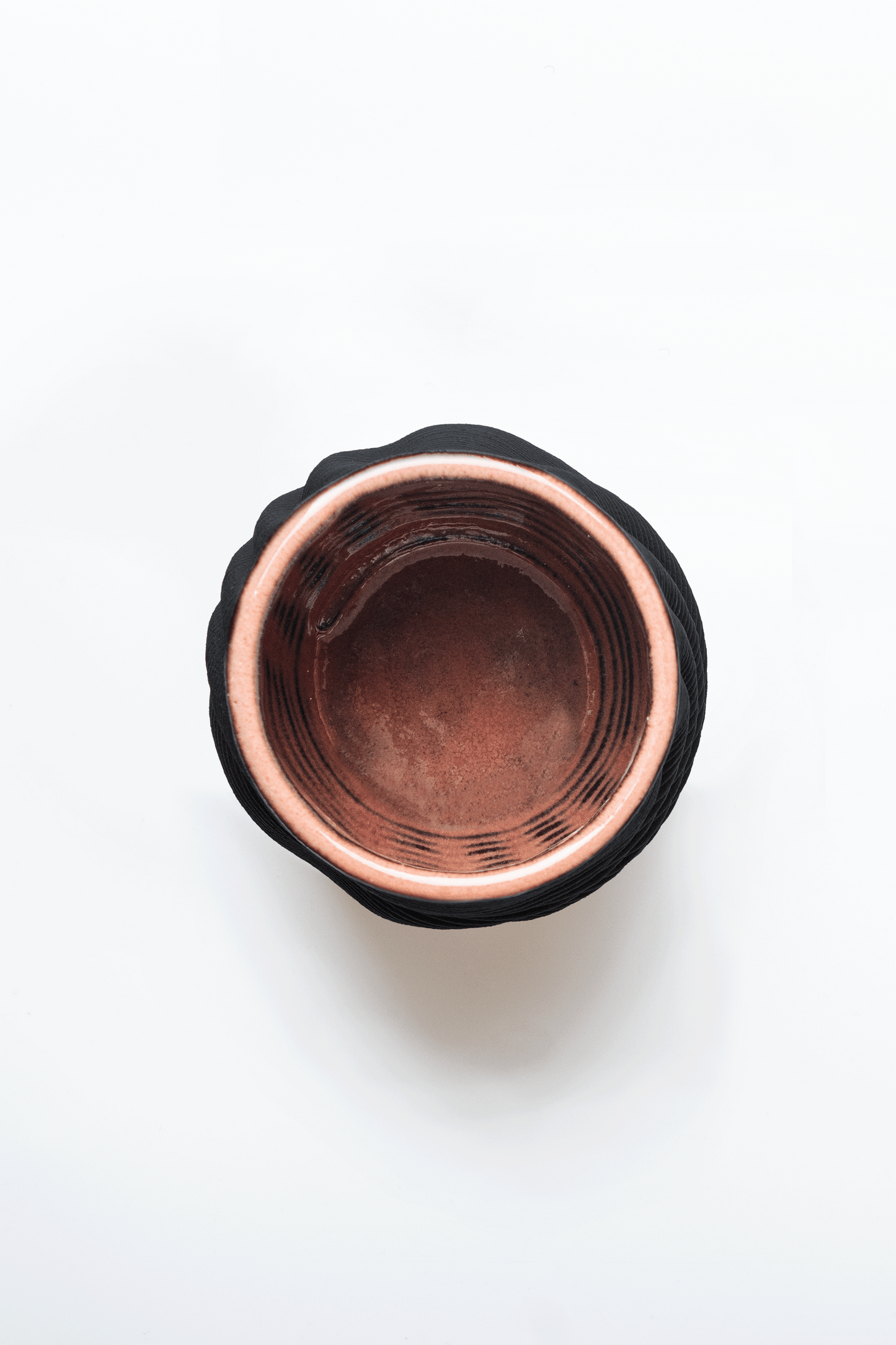 Dream - Black Rosa 3D-Printed Clay Cup