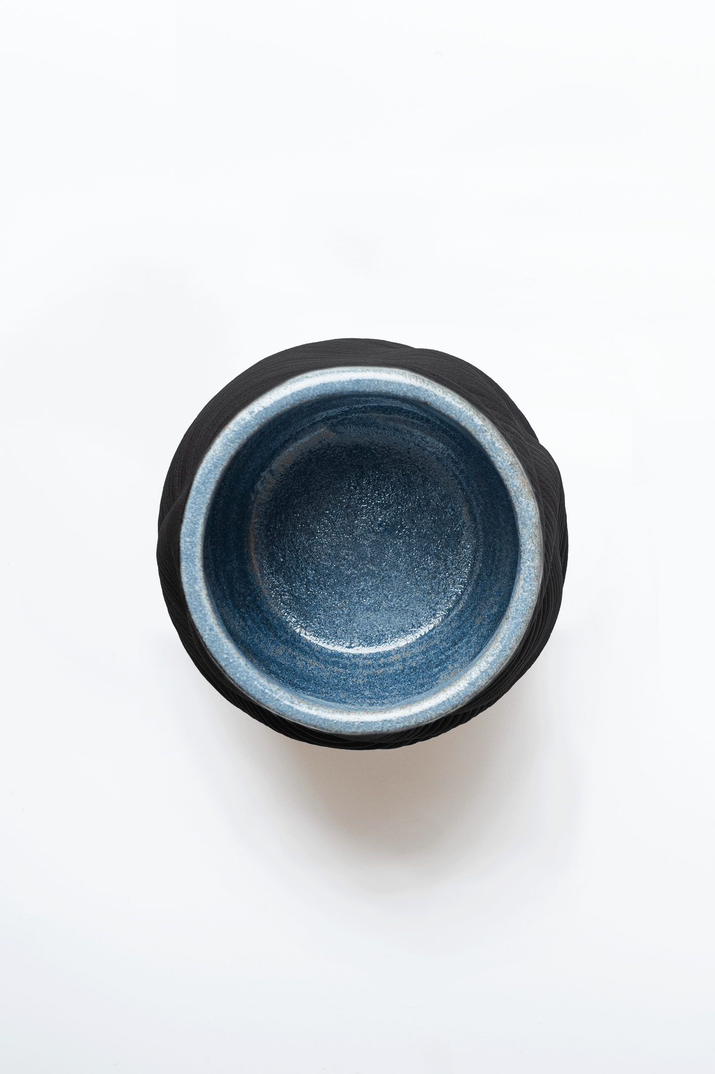 Dream - Ombre Marble Blue 3D-Printed Clay Cup