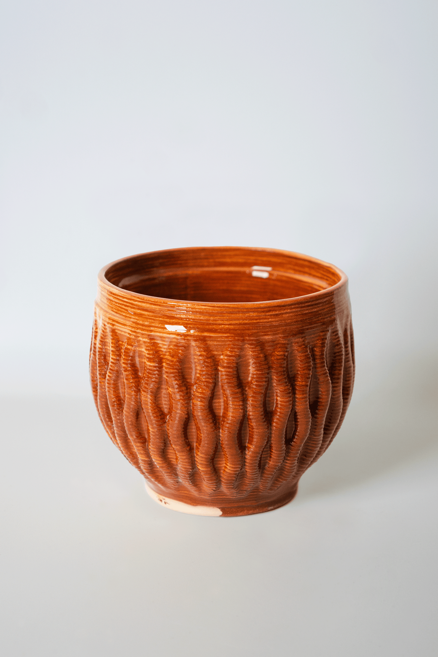 Coral - Ombre Transparent Double Layer 3D Printed Cups