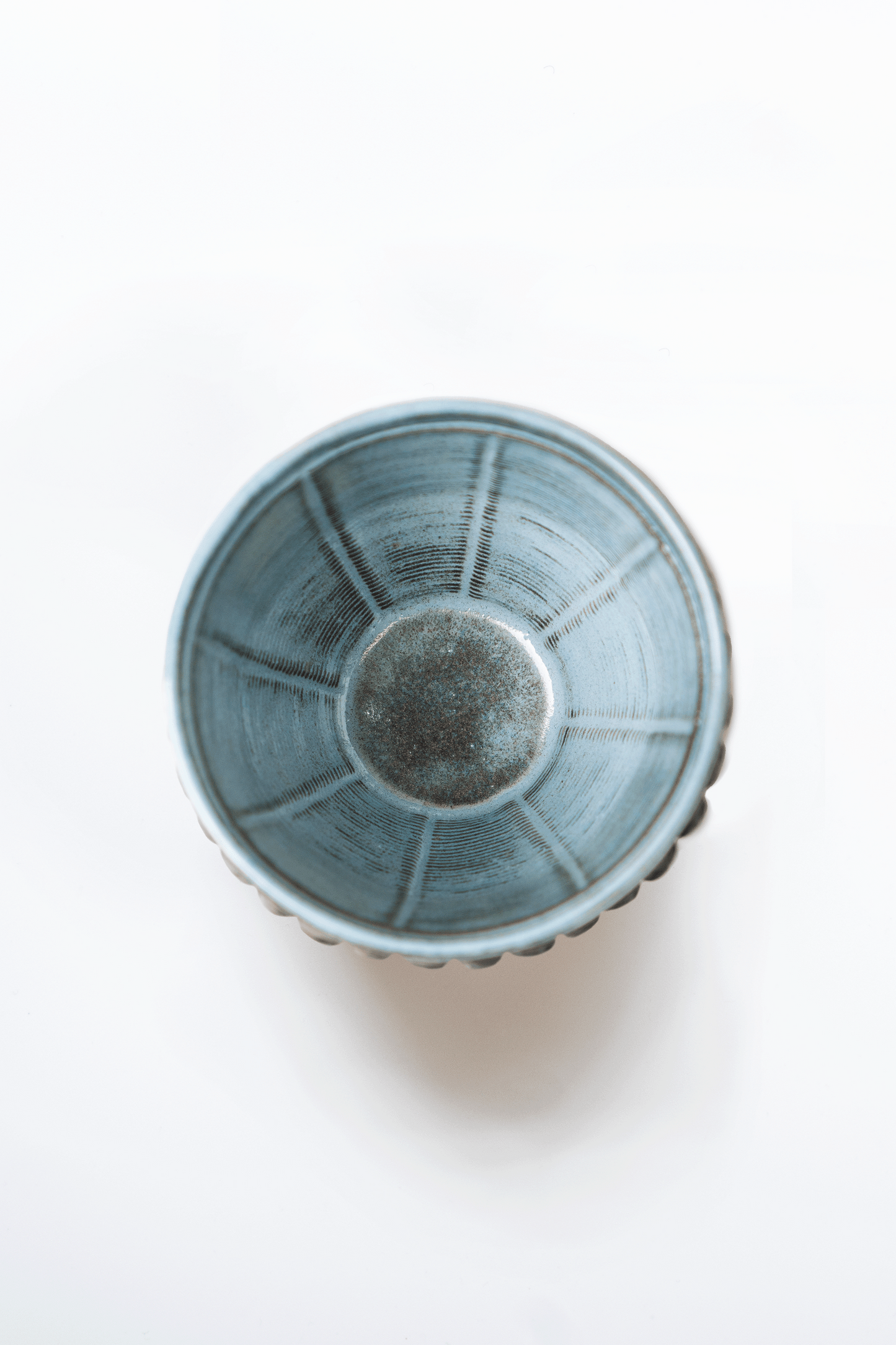 Coral - Black Ombre Blue Double Layer 3D Printed Cups