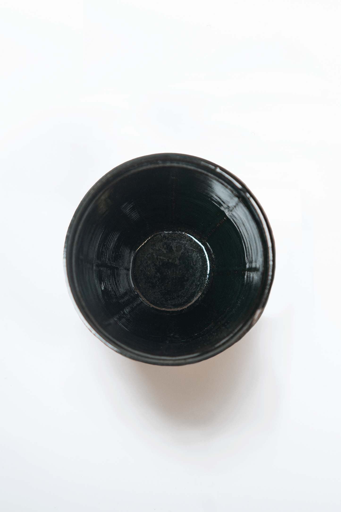 Coral - Black Ombre on Black Double Layer 3D Printed Cups