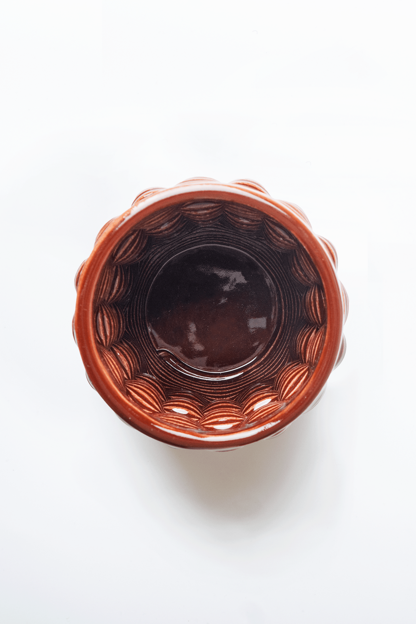 Ripple - Espresso 3d Printed Clay Cups