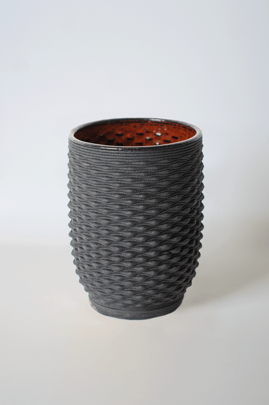 Taktile I Schwarze Glasur